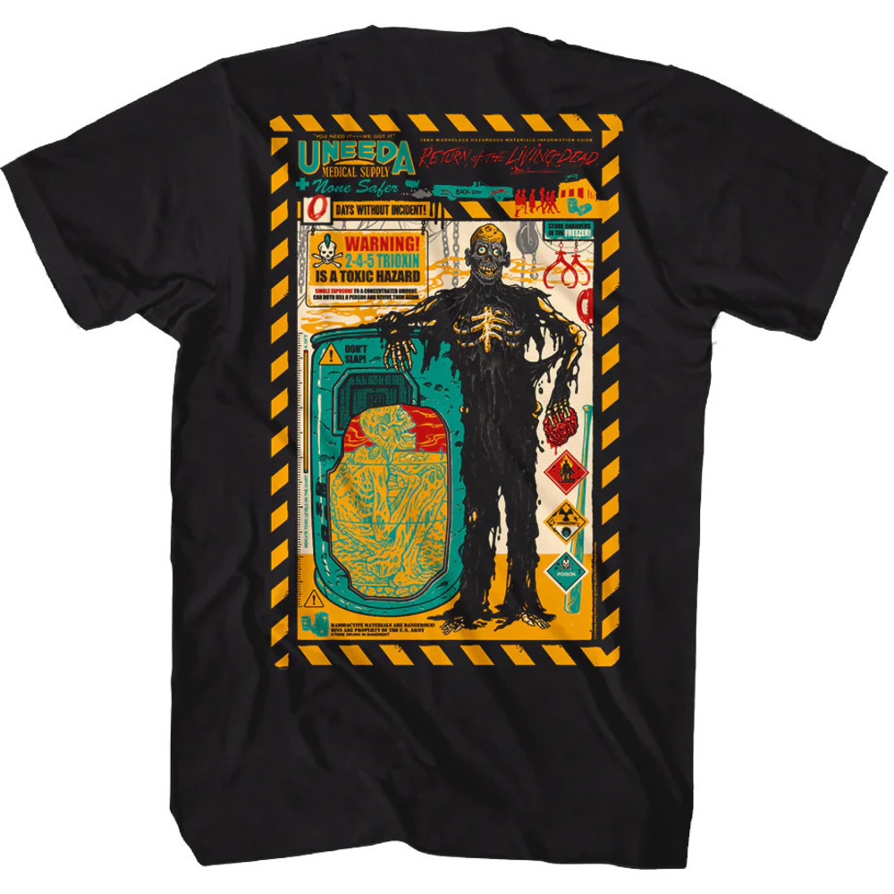 Front Back Uneeda None Safer Return Of The Living Dead Tshirt